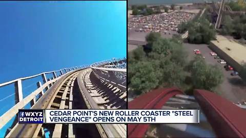 Cedar Point gears up for Steel Vengeance