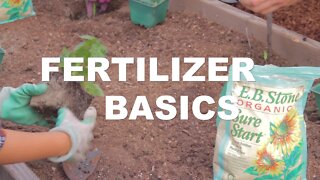 UNDERSTANDING FERTILIZER NUMBERS FOR NEW GARDENERS! Shirley Bovshow