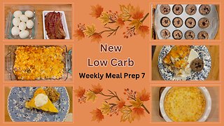 Weekly Low Carb Meal Prep 7