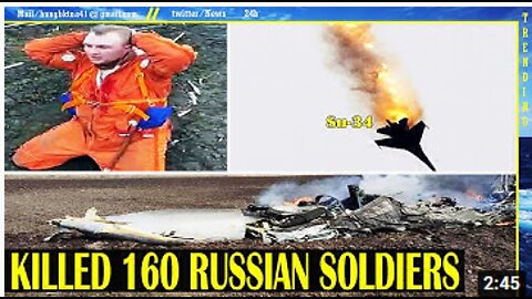PUTIN panics when 160 Russian soldiers are killed, Ukraine destroys 10 Russian air targets
