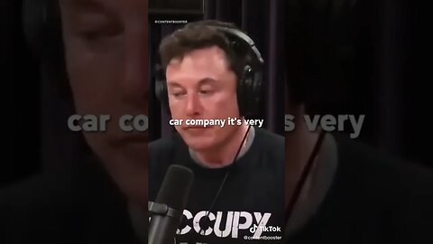 Elon Musk On The Difficulties Of Running A Car Company tiktok business driven