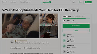 Over $170,000 donated to child with rare EEE disease