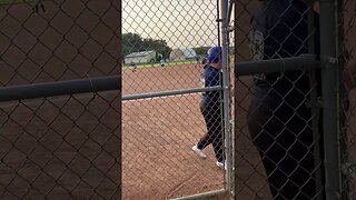 My daughter at a special Olympic softball game