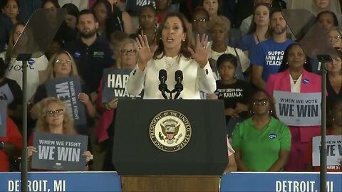 Kamala Harris Clashes with Far-Left Protesters in Detroit