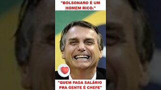 Bolsonaro é um Homem Rico #shorts