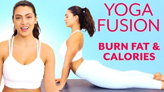 Burn Fat & Shred Calories, Pilates + Yoga Fusion Workout | Full Body Workout w/ Sinah