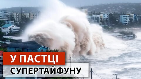 СТРАШНІ наслідки повеней в Алжирі та Іспанії. Руйнівний удар тайфуну «Мавар» → Гуам