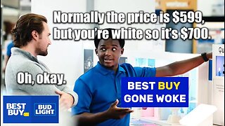 NO white! WOKE Best Buy EXCLUDE WHITE! #BoycottBestBuy #BestLight #BudBuy #BestBuy