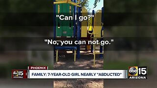 7-year-old girl nearly "abducted"