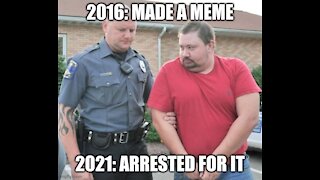 Arrested for a MeMe