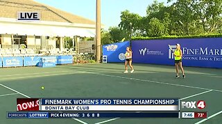 Finemark Women's Pro Tennis Championship 7:30 a.m.