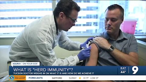 Herd Immunity: When will we achieve it?