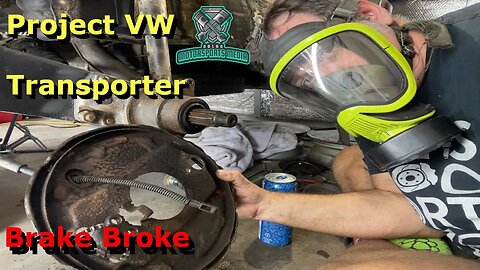 Reviving a 1974 VW Transporter | Removing Front & Rear Brakes | Beach Cruiser Restoration | NMM