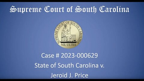 Jeroid J. Price Hearing