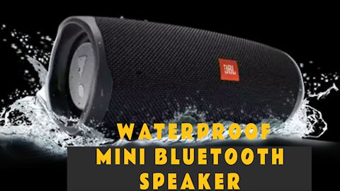 Waterproof mini bluetooth speaker