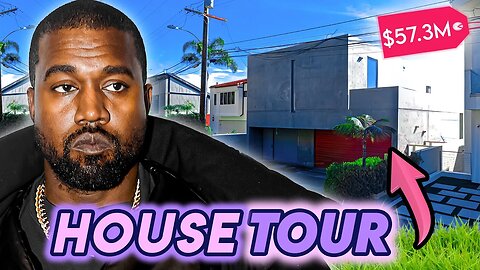 Kanye West | House Tour | $57.3 MILLION Ugly Malibu Mansion