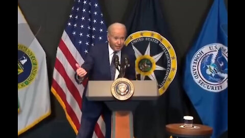 Sleepy Joe: "I have to seek permission to leave"