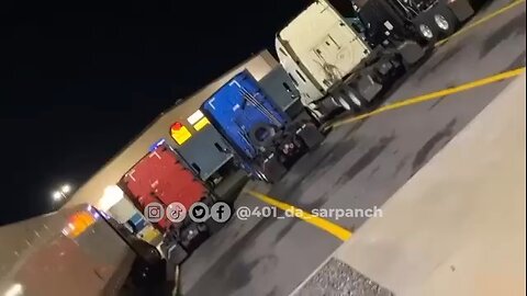 Cant find parking at truck stop in North Carolina