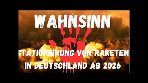 Wahnsinn! 🤯Stationierung von Raketen in Deutschland auf NATO-Gipfel beschlossen