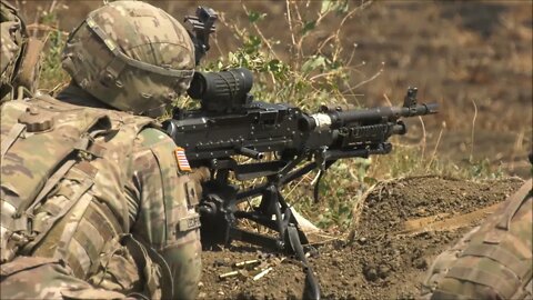 U.S. Soldiers Conduct Heavy Weapons Range - Agile Spirit 2019