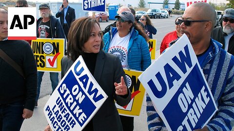 Trump knows ‘nothing about autoworkers,’ UAW president says as he endorses Harris