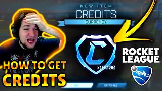 How to Get CRERDITS in Rocket League + Giveaway