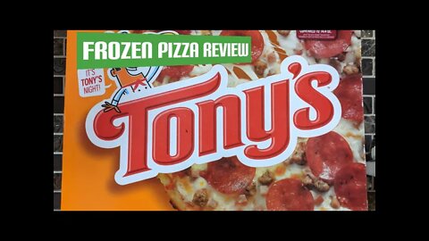 FROZEN PIZZA REVIEW: TONY'S MEAT TRIO PIZZA