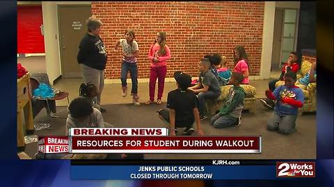 Mabee Boys and Girls Club offers resources for students during walkout