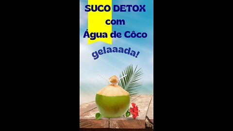 Special Coconut Water Detox Juice
