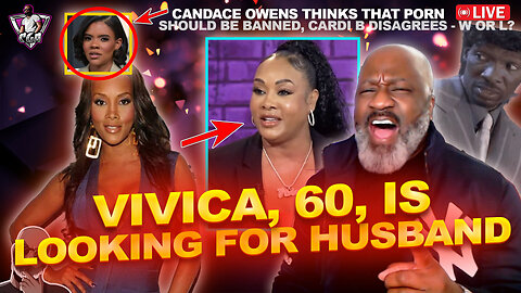 Vivica A Fox, 60, Is Looking For Husband & Taking BF Applications | Candace Bans Pron