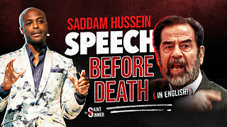 Saddam Hussein's Speech Before DEATH & What Trump Said About Him & Iraq