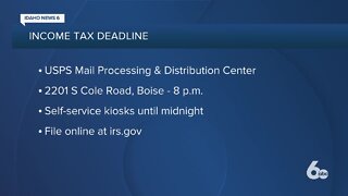 Tax day deadlines at Southern Idaho Post Offices