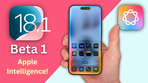 iOS 18.1 Beta 1 RELEASED! // What's New + Apple Intelligence Features FINALLY Here!