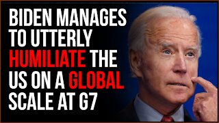 Biden EMBARRASSES The US On A Global Scale At G7 Meeting Of World Leaders, It's Getting Really Bad