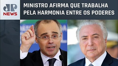 Michel Temer e André Mendonça falam sobre pacificação do Brasil