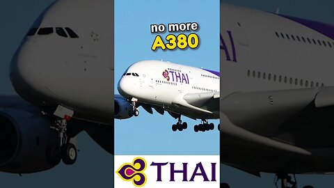 Thai Airways selling all its A380's
