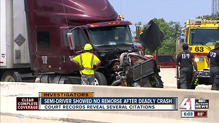 Truck company involved in fatal wreck has long history of driving infractions