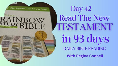 RTNT93 - DAY 42 (feat. BIG RUSS) Read The New Testament in 93 days!