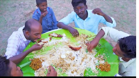 VILLAGE MARRIAGE FOOD Mutton Curry and Fish 🐠 Fry
