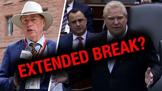 Ontario Legislature enjoying massive summer recess — must be nice!