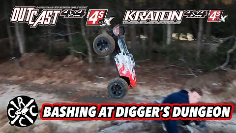 4S ARRMA's Take A Beating And Survive Bashing At Digger's Dungeon