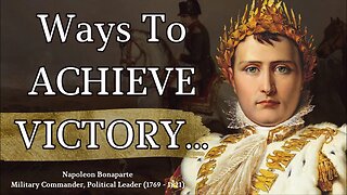 This HOW You BECOME A LEADER! Napoleon Bonaparte Quotes.