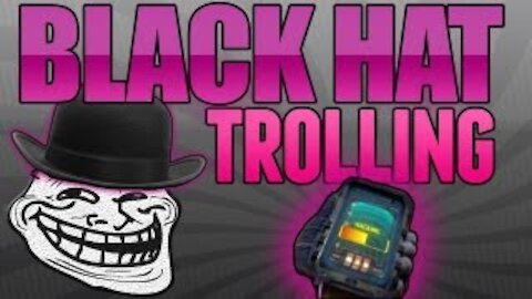 Funny BLACK HAT TROLLING on Black Ops 2!!