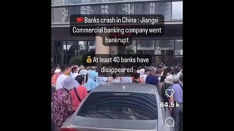 CHINA - Banks collapse by the dozen!