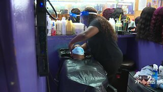 Baltimore hair salon owner 'hesitant' to reopen