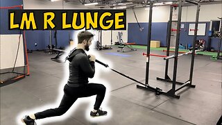 How to do the Landmine Reverse Lunge | 2 Minute Tutorials