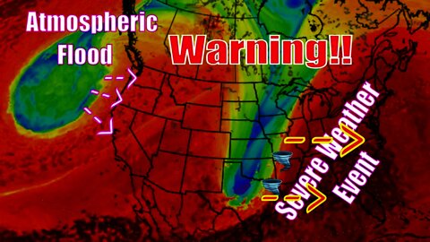 Next Monster Storm Bringing Extreme Weather Dec 10th-12th - The WeatherMan Plus Weather Channel