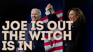 JOE BIDEN DROPS OUT & ENDORSED KAMALA HARRIS!