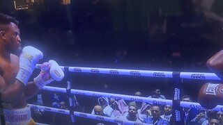 Anthony Joshua knocks out Francis Ngannou! #joshuavsngannou #fightswithfriends