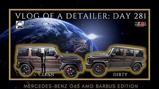 VLOG OF A DETAILER: DAY 280 @MercedesBenz @MercedesAMGF1 - DETAILING A MERCEDES BENZ G63 BARBUS